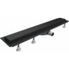 Omnires Lowfix sprchový odtok 70 cm čierna LOWFIX70GBL