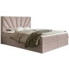 Elvisia Manželská posteľ EMMA Boxspring 6 | béžová/Jasmine 22 160 x 200 cm Prevedenie: Posteľ bez toppera