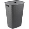 Kôš špinavá bielizeň 56L SOFTEX sivá