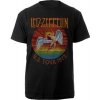 Led Zeppelin Tričko USA Tour '75. Unisex Black 2XL