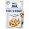 Brit Care Cat Fillets in Jelly Choice Chicken with Cheese 85 g