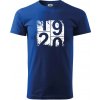 Tachometer 20 - Klasické pánske tričko vyššej gramáže - XL ( Kráľovská modrá )