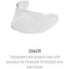 GIVI Z2664TR plexi číre pre prilbu 50.6 Sport, 50.8, 50.9, tvrdené proti poškriabaniu