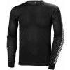 Helly Hansen Men's HH LIFA Stripe Long-Sleeve Crew Black XL Technická spodná vrstva