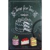 Ceduľa Time For Tea big 40cm x 30cm Plechová tabuľa