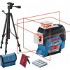 Bosch GLL 3-80 C krížový lineárny laser 3 x 360° + statív BT 150