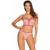 Obsessive Nudelia Top & Panties Nude-Pink S/M