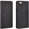 Knižkové puzdro Smart Case Book – Huawei P20 Lite čierne Forcell čierna tkanina a silikón
