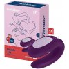 Satisfyer Double Joy párový vibrátor fialový