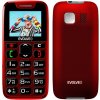 EVOLVEO EasyPhone, mobilní telefon pro seniory s nabíjecím stojánkem, červená EP-501-RD