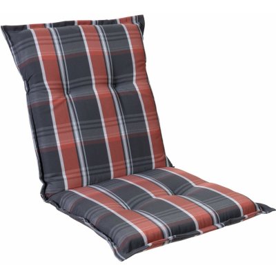 Blumfeldt Prato, čalúnená podložka, podložka na stoličku, podložka na nižšie polohovacie kreslo, na záhradnú stoličku, polyester, 50 × 100 × 8 cm (CPT10_10271973_)