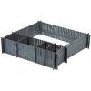 Compactor Free - Organizér do zásuvky 440x100 mm, sivá RAN7033
