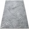 DY Sivý pruhovaný koberec Enigma 06 Rozmer: 80x150 cm