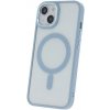 Silikónové puzdro na Apple iPhone 13 Pro Max Satin Clear Mag modré