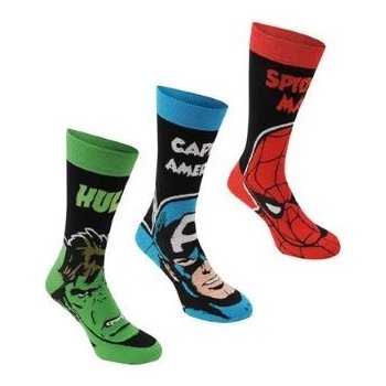 Marvel 3 Pack Sock Mens