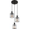Globo | Globo 15742-3 - Luster na lanku JORDANA 3xE27/60W/230V pr. 32 cm čierna | GL7517