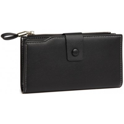 Dámska peňaženka s RFID ochranou Miss Lulu Amanda čierna