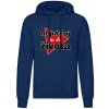 Nep#čuj mi do života ..... mikina Dámske XXL Navy