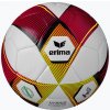 ERIMA Hybrid Training 2.0 červená/limetková futbalová lopta veľkosť 4
