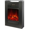 EL Fuego Elektrický krb Tessin čierny, 900/1 800 W, 58 x 79,5 x 17 cm