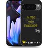 Picasee silikónový čierny obal pre Google Pixel 9 Pro XL - Kazma - TOHLE JE ŽIVOT A NIC VÍC NEBUDE