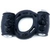 Vibračný krúžok CockRing Double Black