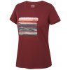 Husky Dámske bavlnené tričko Tee Vane L bordo Veľkosť: XS dámske tričko s krátkym rukávom