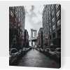 Vymalujsisam.sk Maľovanie podľa čísiel - Brooklynský most 2 Veľkosť: 30x40cm, Rám: Na plastovej doske