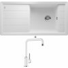 Blanco FARON XL 6 S biela 524807 + Blanco MILI biela 523107