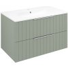 CIRASA umývadlová skrinka 79,8x52x46cm, verde strip CR801-4444S
