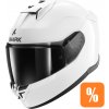 Shark D-SKWAL 3 BLANK, bílá/lesklá barva, velikost XXL(63-64)