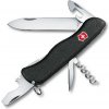 VICTORINOX - Veľký vreckový nôž Picknicker, 11 funkcií, čierna 0.8353.3