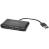 USB Hub KENSINGTON USB 2.0/4x USB 2.0 (K39120EU) čierny