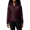 Columbia Bundy LAKE 22 II DOWN HOODED JA Bordová