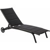 Záhradné lehátko Ibiza Black