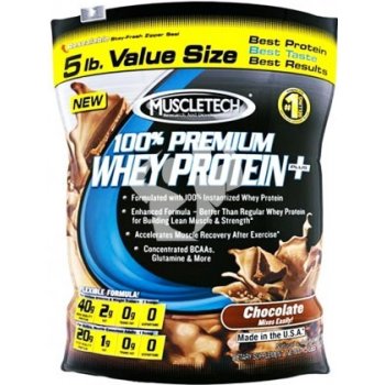 MuscleTech 100 Premium Whey Protein Plus 2270 g