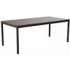KETER Záhradný stôl Porto 200 walnut black steel PE612018