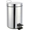 Nášľapný nerezový odpadkový kôš TORO 3l