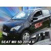 Deflektory SKODA Citigo / VW Up / Seat Mii 2012