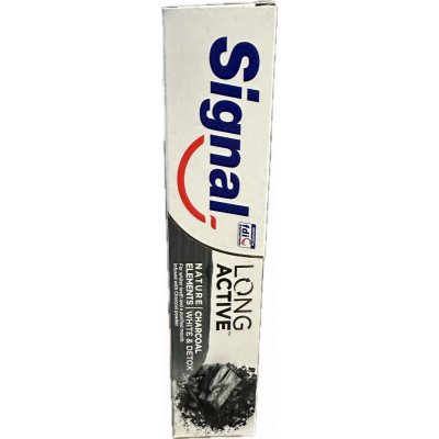 Signal pasta long active charcoal 75 ml