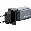 VERBATIM GaN Nabíječka do sítě GNC-35, 35W, 1x USB-C, 1x USB 32200 Verbatim