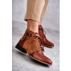 Women's leather boots Maciejka 5743A-29 Brown tmavočervená 39 Maciejka 5902040326582