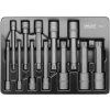 Hlavica zástrčné XZN (spline), M4-M18, dĺžka 110 mm, sada 12 dielov, Welzh (Welzh Werkzeug)