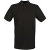 Henbury Pánske polo tričko H101 Black S