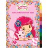 Omaľovanka s maxi pastelkami A5 - Strawberry, Maľuj podľa farebných bodiek