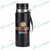 Termo fľaša na vodu s LED ukazovateľom teploty 800 ml čierna