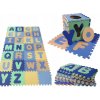 VEĽKÉ PENOVÉ PUZZLE PENOVÁ PODLOŽKA 210x120 ABECEDA