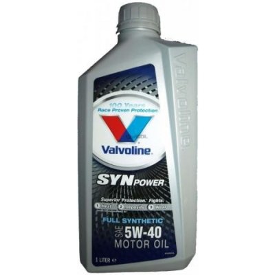 Motorový olej VALVOLINE SYNPOWER 5W -40 1L.