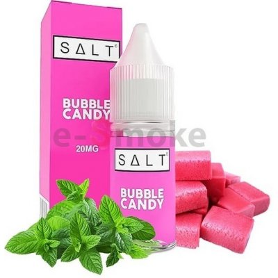 10 ml Bubble Candy JUICE SAUZ SALT e-liquid, obsah nikotínu 5 mg