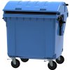 Plastový kontajner na triedenie odpadu CLE 1100, modrý